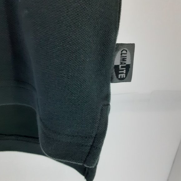 Adidas Clima Lite Stretch Polo Shirt Men's Black Size Large - Picture 5 of 11